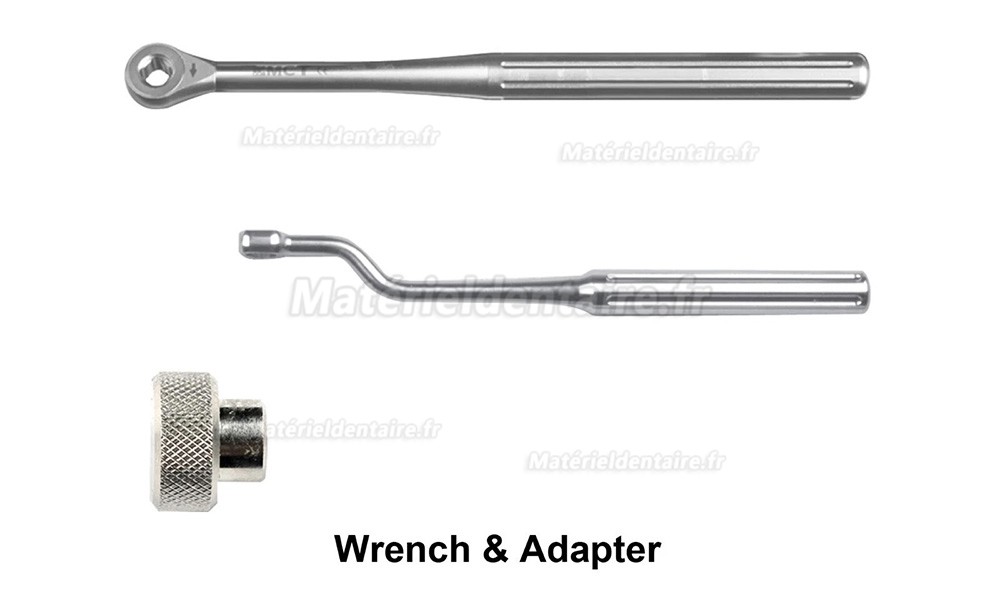Kit complet d'extraction implants et vis implantaires MCT FSRK-02 - Extracteur de guide de forage Kit complet d'extraction implants et vis implantaires MCT FSRK-02 - Extracteur de guide de forage